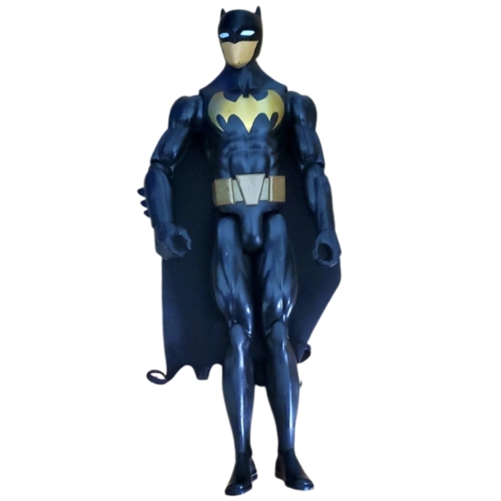 DC Comics Mattel Batman 2016 Black and Gold 12" Moveable Action Figure